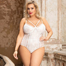 Lace Bodysuit Without Underwire - Luscious Goddess