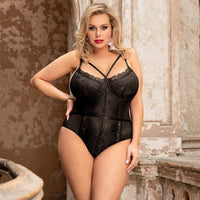 Lace Bodysuit Without Underwire - Luscious Goddess