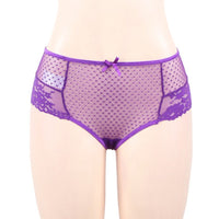 Mid Waist Lace Underwear - Luscious Goddess